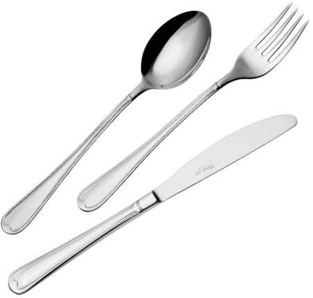 Servizio Set di Posate 24 pezzi in Acciaio Inox Eme Euro
