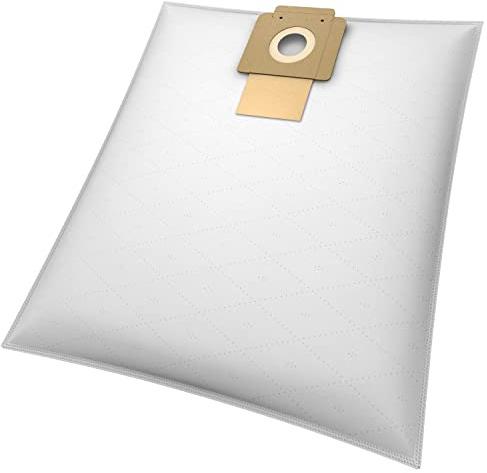 McFilter I 10 Staubsaugerbeutel kompatibel mit Kärcher T 10/1, T 12/1, 6.904-315.0, Würth TSS 12, formstabile Pappdeckscheibe mit Staubverschluss, Vlies, 3-lagig, optimal in Funktion und Saugleistung