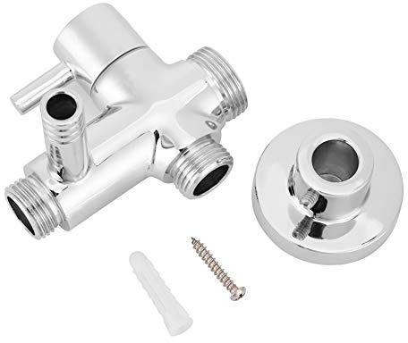 G1/2 salle de bains murale inverseur de douche vanne de galvanoplastie inverseur de douche séparateur avec accessoires de base