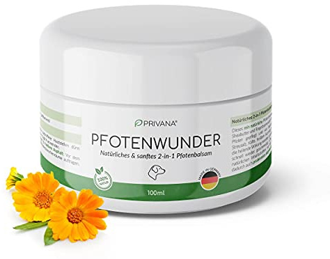 Privana Pfotenwunder 2-in-1 Pfoten-Balsam für Hunde 100 ml, extra sanft