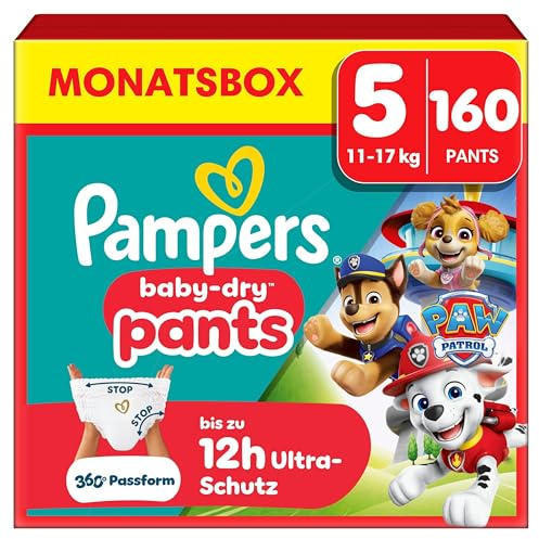 Pampers Baby-Dry Characters Paw Patrol Nappy Pants S5