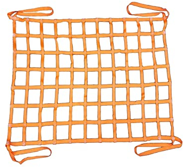 GUODDM Hebenetzgurte – Anhängernetz, Outdoor Kletterseilnetz, Elastisches Frachtnetz, Handhabungsgurte (Size : 3 X 3M/Mesh 20cm/Load 3.5t)