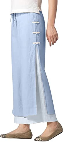 Black of Friday 2024 Leggings Course Femme Pantalon Japonais Femme Traditionnel Pantalon De Yoga Fluide Pantalon Droit Femme Grande Taille Pantalon Evase Femme Buy Again Prime Big Deal Days