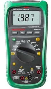 MASTECH MS8360C/E/F/G MS8361D Digitales Multimeter DMM Induktanz Kondensator hFE Tester AC/DC Spannung Strom Ohmmeter mit Temperatur-Dioden-Durchgangsprüfer (MS8360G)