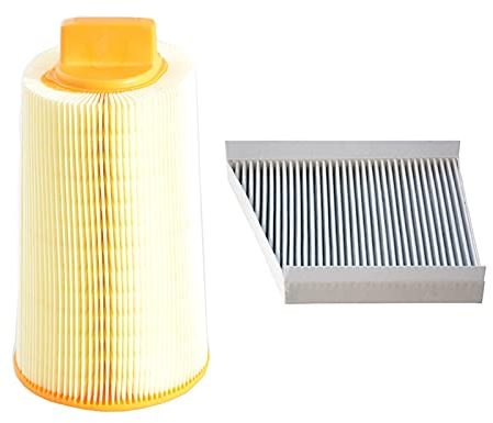 QUENPE Automotor-Luftfilter-Innenraumfilter, for Mercedes-Benz, E200 W211 1.8T E200K W211 E200K W211 1.8T 2005-2009 2710940204 2118300018 Innenraumluftfilter