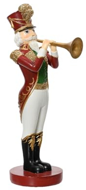 VARZI Décoration de Noël Casse-Noisette Trompettiste 25 cm de Noël depuis 1956