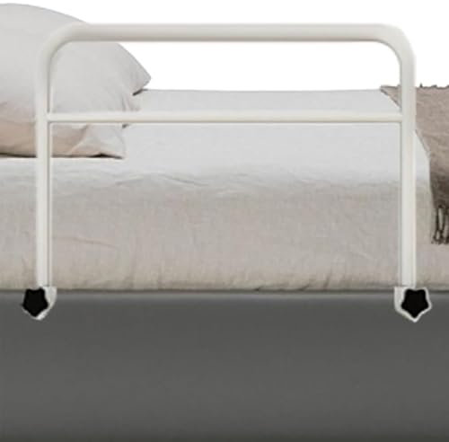 DSNEQ Bettgitter, Verstellbares Bettschutzgitter für Erwachsene Carbonstahl Verstellbares Bettschutzgitter für Erwachsene Bett-Sicherheitsschienen mit Bett für Senioren