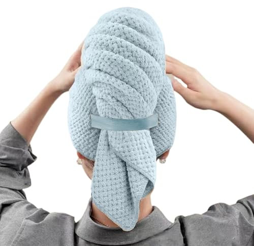Towel, panno per capelli, panno per capelli in microfibra, panno per capelli curly, panno per capelli lungo, panno per capelli, panno per capelli corallo in pile