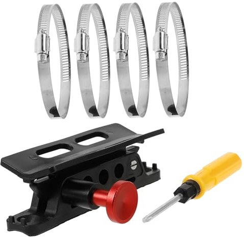 COSMEVIVI Per Estintore Regolabile Auto Per Veicoli e Barche Facile Installare Chiave Inclusa Compatibile Atv Utv