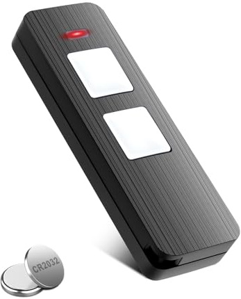 Wvoillty Mando a distancia para puerta de garaje de 868 MHz para transmisor, puerta de garaje de 2 canales, compatible con verano S10019-00001, 4018V0004, 4015862001900, código Rolling Code