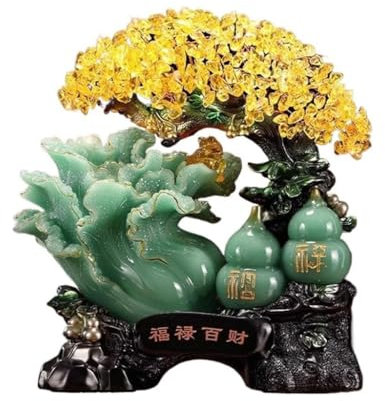 LAHTIQWE Crystal Arbre Cristal Arbre de Vie Arbre Arbre Cristal Arbre Arbre Arbre Feng Shui Statues Cristaux Arbre Chirstmas de décoration de la Maison des Cadeaux