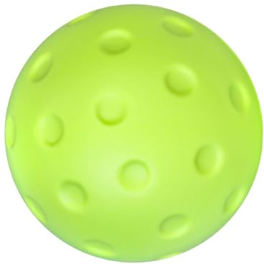 Qsvbeeqj Leise Schaumstoff-Pickleballs, Übungsbälle, PU-Schaum-Bälle, geräuschreduzierend, weich, für drinnen und draußen, Pickleballs