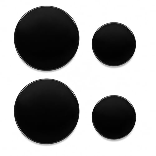 Kit de recambios de cocina de gas 4 piezas – Juego de 4 platos universales compatibles con Ariston, Nardi, Whirlpool – Accesorios de cocina de alta calidad