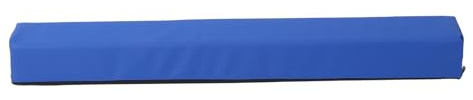 SUNGOOYUE Barra de Equilibrio Plegable, Equipo de Gimnasia para Niños con Base Antideslizante y Espuma EPE, 100 Cm de Largo para Gimnasio en Casa y Práctica de Entrenamiento (Blue)