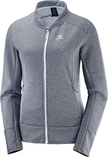 Salomon Right Nice Fez Mid W Skibekleidung, Damen, Right Nice Fz Mid W, Graphit, Large