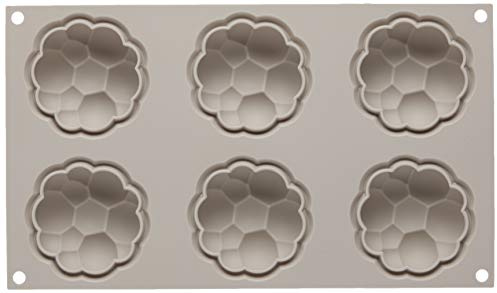 Silikomart - BOLLICINE - SILIKONFORM N.6 26.270.13.0065 ø70 H 30 MM GRÅ