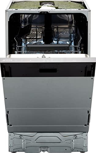DI4522 Fully Integrated Slimline Dishwasher - Black Control Panel - E Rated