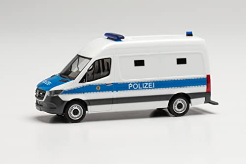 Mercedes-Benz Sprinter ’18 Kasten „Gefangenentransporter Polizei Berlin“ Modell Auto, Miniaturmodelle, Kleinmodell, Sammlerstück, Detailgetreu