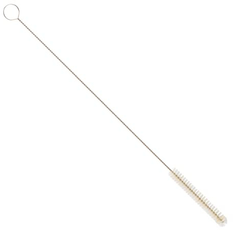Redecker Straw Cleaning Brush, Dishwasher Safe and Reusable, 8-1/4-Inches Long
