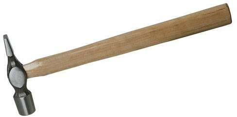 8oz (227g) Ash Hardwood Shaft Warrington Hammer –Fixing Nails & Pins– Forged Steel Head & Cross Pein/Peen Hand Tool | Woodwork Roofing Joinery Carpenter