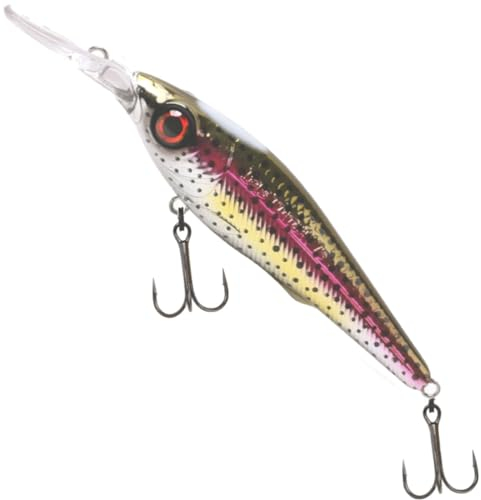 Spro Iris Twitchy DR HL 7,5cm 9g - Wobbler, Farbe:Rainbow Trout
