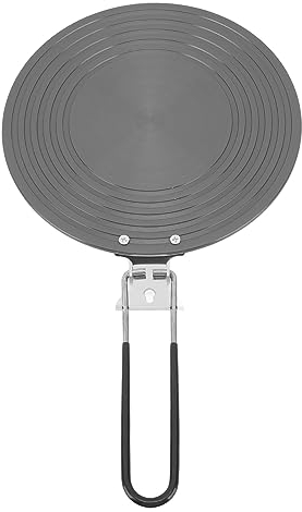 Adaptador de Placa de Inducci¨®n, Placa Convertidora de Anillo de Placa de Placa Difusora de Calor Superior de Estufa de Aleaci¨®n de Aluminio para Estufa de Gas (28cm)