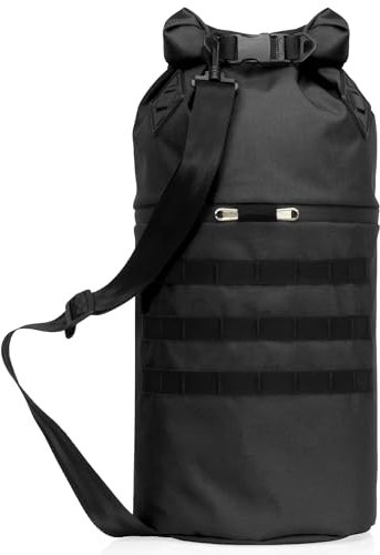 Xtreme Sight Line ~ AQUA RT Dry Bag~ Water-Proof Faraday Dry Bag for Laptops, Tablets, and Mid-Size Electronics ~ Tracking/Hacking Defense ~ Black