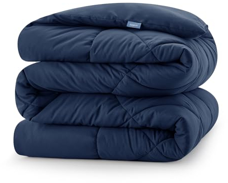 CozyLux Bettdecke 200x200cm für 4 Jahreszeiten, Steppdecke Mikrofaser 300gsm, Ganzjahresdecke 2x2m, Decke 200x200 cm, Super Weiche Zudecke Schlafdecke Atmungsaktive 200 x 200, Blau