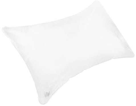 Sosoport Aufblasbare Outdoor-Kissen Kisseneinsätze Wasserabweisend Große Füllwatte Transparent Tragbar Sofakissen Für Camping Reisen Büro Zuhause