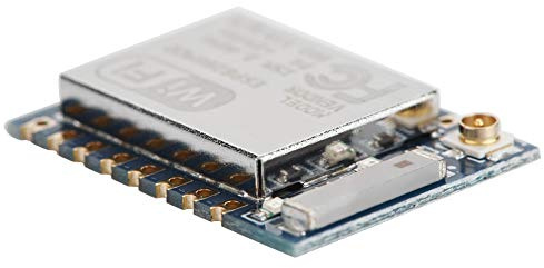 ESP8266-07 WiFi-Modul-Transceiver mit Seriellem Anschluss, Drahtlose STA/AP/STA+AP-Verbindung, Externe IPX-Antenne, Halbloch-Chip, Abgeschirmtes Metallgehäuse – 1 Stück