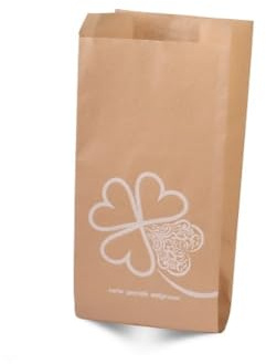 Generico 200 Sacchetti Carta Antigrasso Harmony per Alimenti 10x22 cm 40 gr