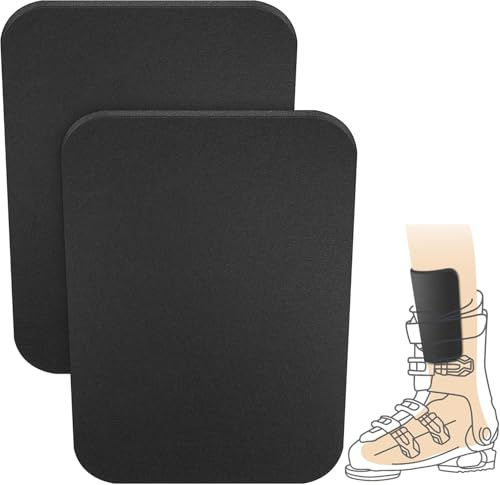 Protector de espinilleras de espuma gruesa para botas de esquí y snowboard