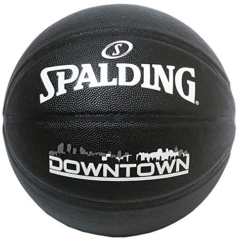 Spalding 76-587J Basketball Downtown PU Composite Schwarz Nr. 5 Ball Basketballkorb