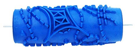 5 DIY geprägte Maler Rouleau structuré Rouleau de peintre avec motif, motif Voltage Bar # 11