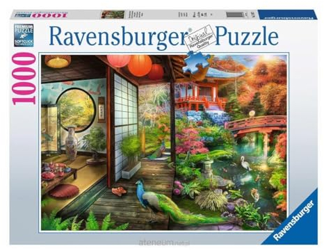 Ravensburger - Puzzle Japanischer Garten, 1000 Teile, Geschenkidee für Sie oder Ihn, Puzzle für Erwachsene