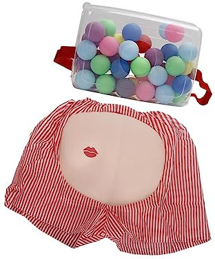 JISADER Schütteln Swing Balls Spielset Familienspiel Spielzeug draußen drinnen Spiele für den Sommer, PP-Shorts