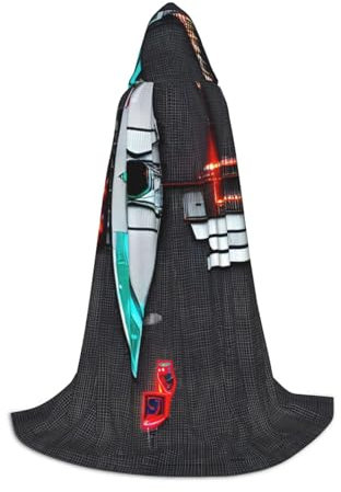 SamLng Darts Pfeile Kapuzenumhang – perfektes Kapuzen-Kostüm für Jugendliche – ideal für Cosplay, Weihnachten, Halloween