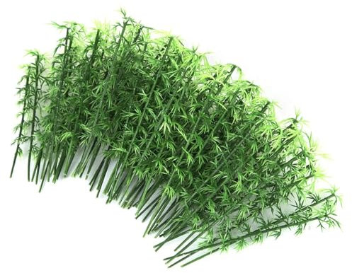 Architekturbäume, 50 Stück, Kunststoff, Miniaturmodell, Baumlandschaft, Bambusbaum, Sandtisch, Modell, Dekoration, Bäume, Modell für Landschaft, Landschaft, 8 cm