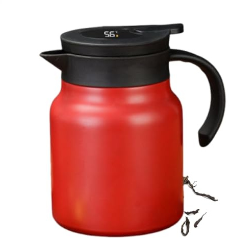 Insulated Carafe, Large Thermal Coffee Carafe, Coffee Pot, Hot Water Pitcher, Beverage Dispenser, Vacuum Coffee Carafe, 1L Coffee Carafe, Thermal Coffee Pot, Hot Beverage Dispenser, Insulated Coffee