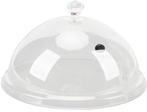 Kuuleyn Cook Lid Accessory Clear Dome Smoking Cloche Dome Cover Lid for Plates Bowls Glasses Smoking Infuser Accessory for Cocktail Food Drinks (Extra Large 57L 13.1 X 14.4 X 18.5in)