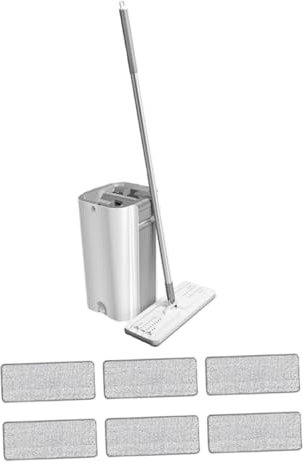 Alipis Microfaser Wischmopp Eimer Für Haushaltsreinigung Böden Wischmopp Und Mopp Eimer Reinigungsmopp Zubehör Für Bodenreinigung