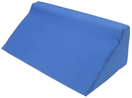 Oreiller de Coin, Coin de Lit, Coussin de Coin avec Conception de Fermeture éclair pour les Adultes (bleu) (60 * 25 * 20cm) (50 * 25 * 15cm)