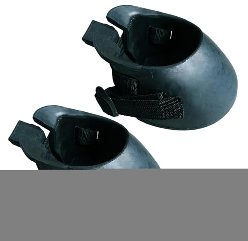 Bottes de cheval en caoutchouc, guêtres pour chevaux, Chaussures sabot de cheval en caoutchouc, Bottes de protection des sabots résistantes à l'usure pour l'entraînement, la compétition et la rééducat
