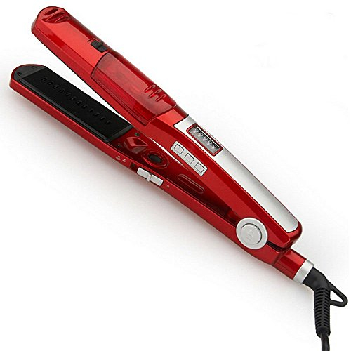 TEMPO DI SALDI Piastra a Vapore Per Capelli Generatore Ioni Professionale Tormalina 200°C Max