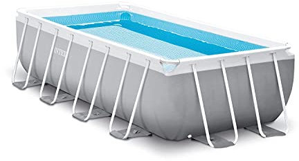 Intex 16 ft. x 8 ft. x 42-Inch Prism Frame Rectangular Pool Set