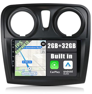 Car Stereo YUNTX Double Din In Dash GPS Navigation with Rear Camera,2GB 16GB Android 7.1 Head Unit with 6.2 Inch Multi-touch Screen,Car Audio,CD Player