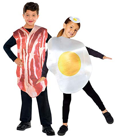 Amscan 9908682 Frukostkompisar tvådelad barnpyjamas set