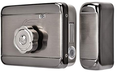 Cerradura de puerta inteligente, cerradura de puerta electrónica, de seguridad de control de acceso de cerradura de doble cabezal para puerta