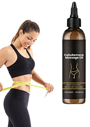 Cell Remove Massage Oil,Olio Per Massaggi Rilassanti,Olio da massaggio corpo Stop Cellulite,Anti Cellulite Body Massage Tightening Lifting Oil,Get Rid of Stubborn Fat(100ml)