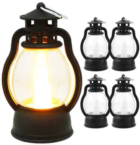 Ciieeo 5stücke Teiliges Weihnachtslaternen Dekorative Hängende Lampe Für Weihnachten Tragbares Nachtlicht Für Zuhause Party Und Bar Geschenkidee Für Familie Und Freunde